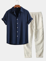 LAURENT MONACO | ENSEMBLE LIN ETE POUR HOMMES