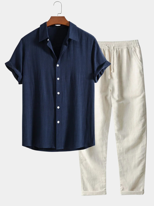 LAURENT MONACO | ENSEMBLE LIN ETE POUR HOMMES