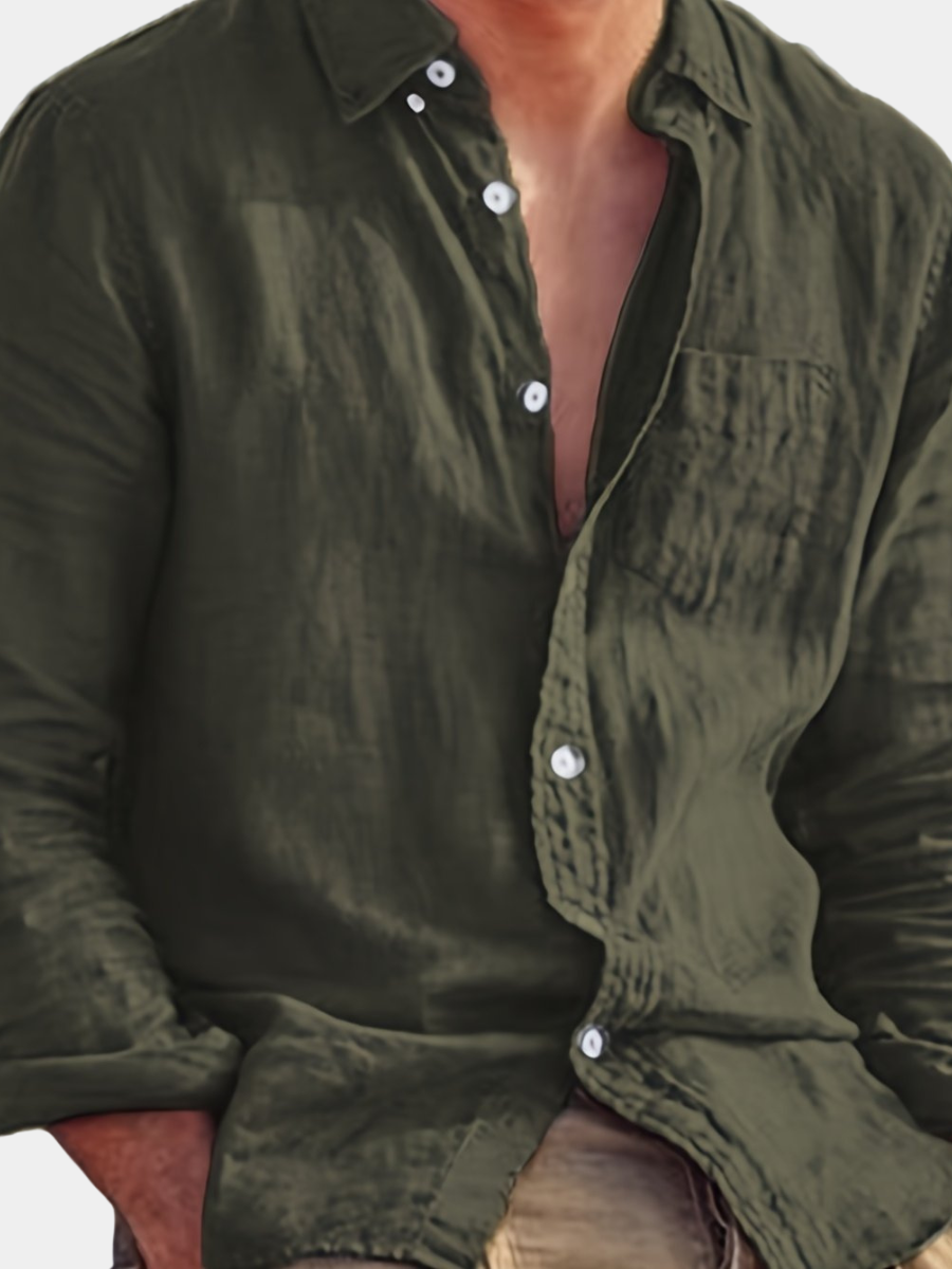 LAURENT MONACO | CHEMISE COTON POUR HOMMES