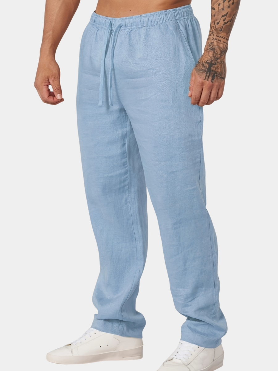 LAURENT MONACO | PANTALON À CORDON DE SERRAGE POUR HOMMES