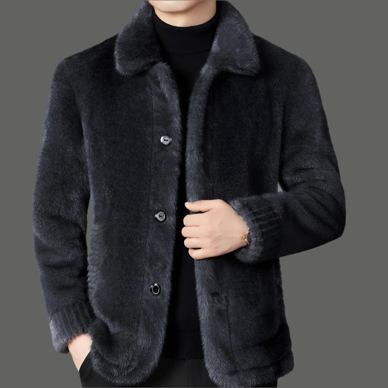 LAURENT MONACO | MANTEAU DE FOURRURE DE VISON ÉLÉGANT