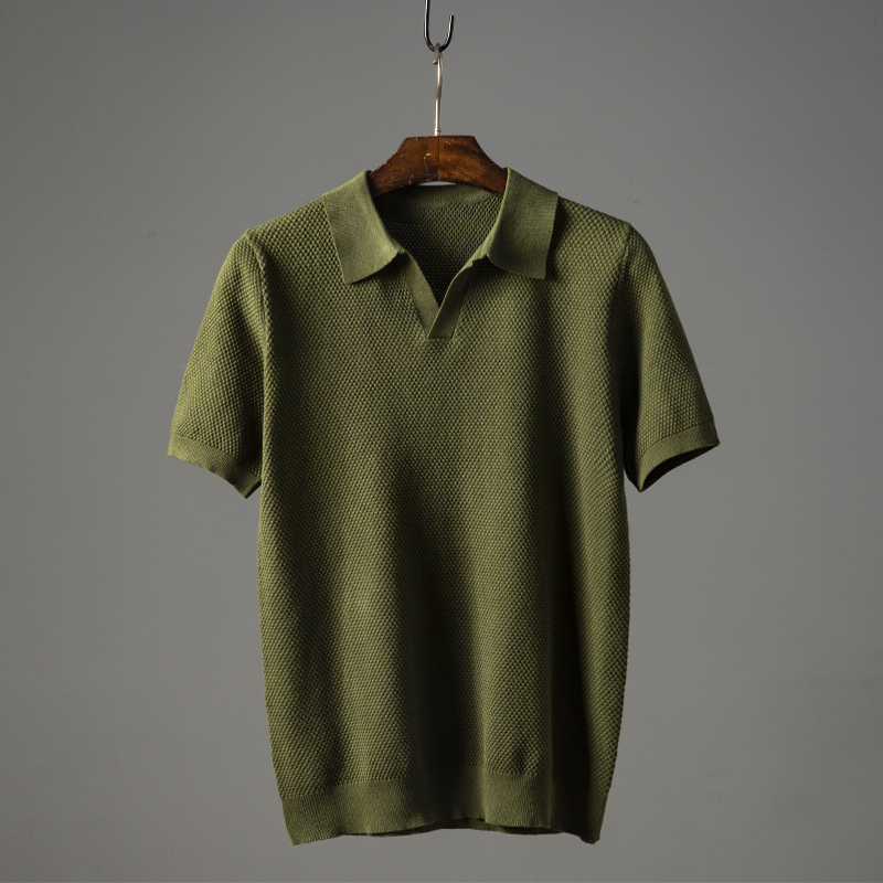 LAURENT MONACO | POLO EN TRICOT MODERNE POUR HOMMES