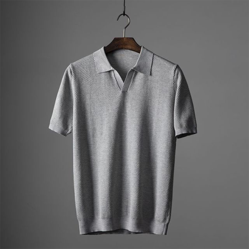 LAURENT MONACO | POLO EN TRICOT MODERNE POUR HOMMES