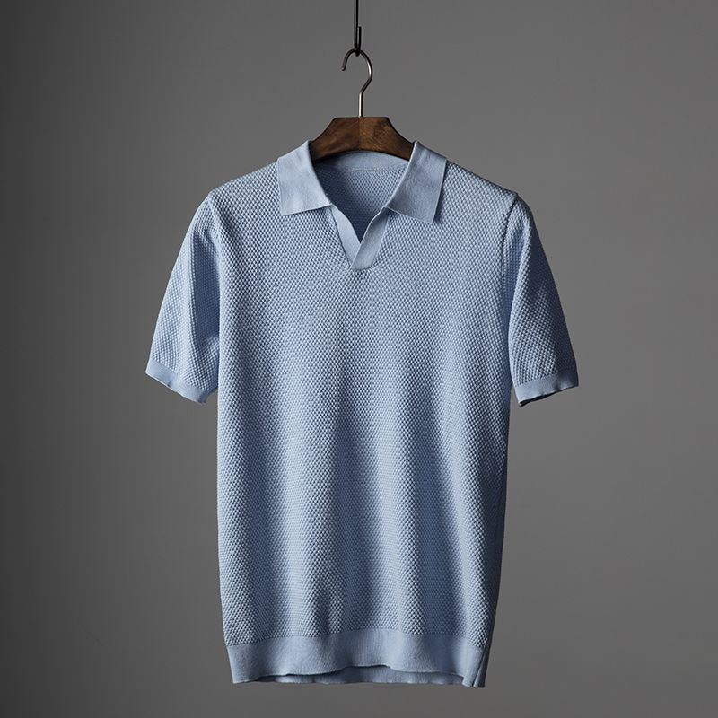 LAURENT MONACO | POLO EN TRICOT MODERNE POUR HOMMES
