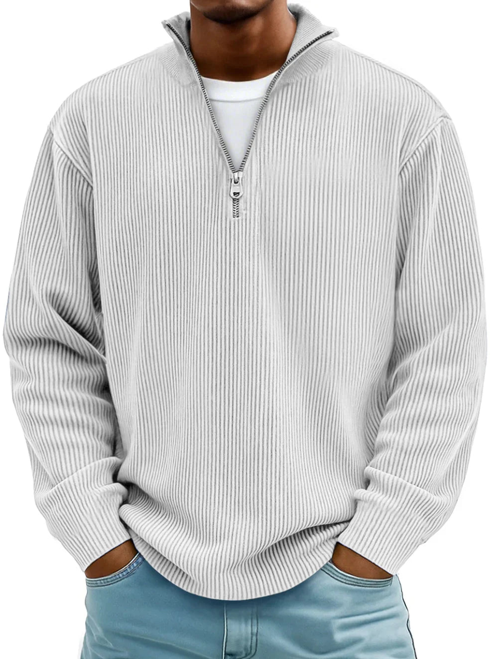 LAURENT MONACO | PULL À COULISSEAU ET COLLIER À COULISSEAU POUR HOMMES