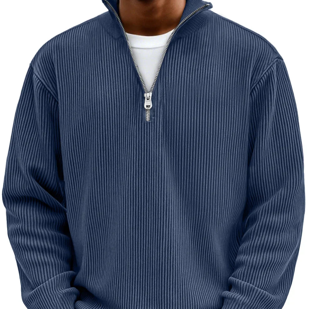 LAURENT MONACO | PULL EN TRICOT ZIP POUR HOMMES