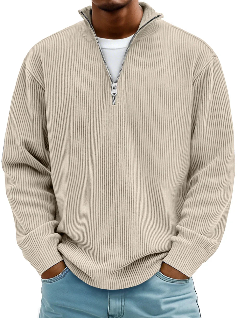 LAURENT MONACO | PULL À COULISSEAU ET COLLIER À COULISSEAU POUR HOMMES