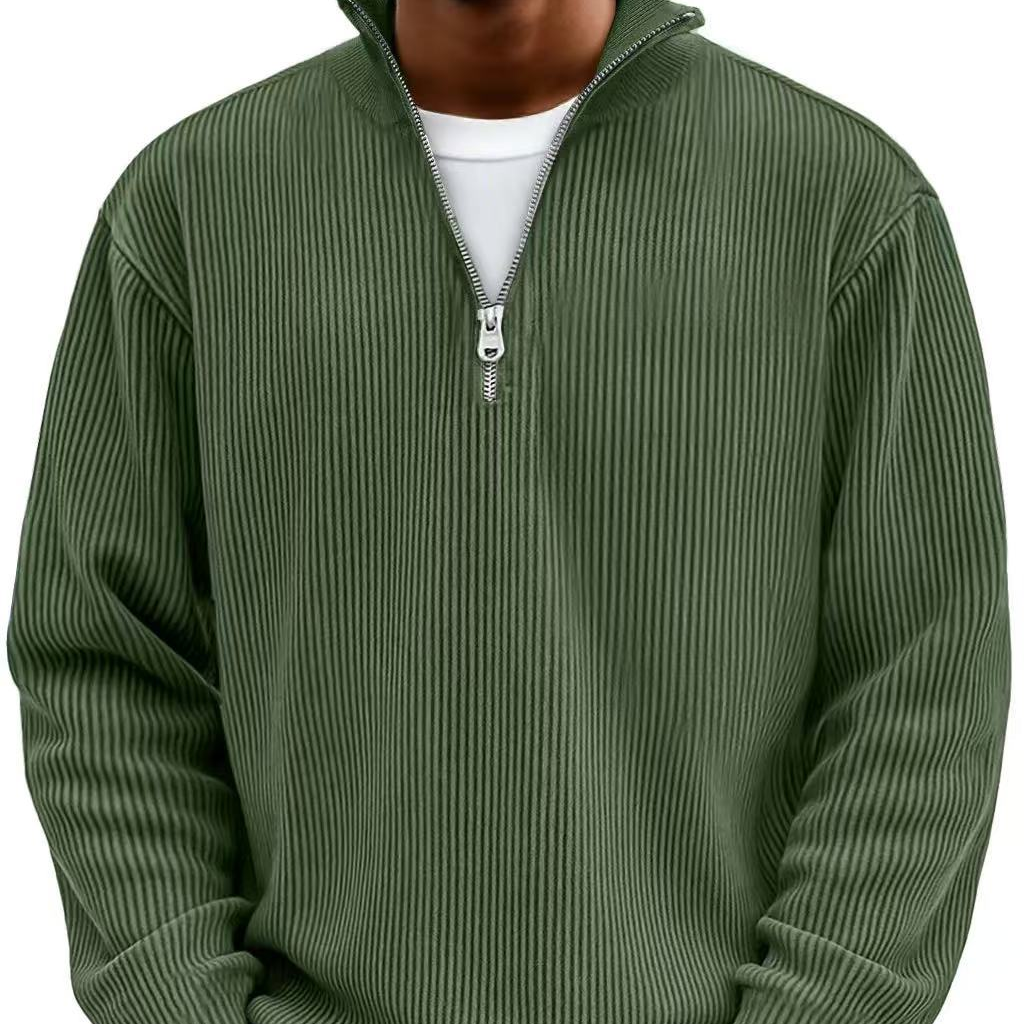 LAURENT MONACO | PULL EN TRICOT ZIP POUR HOMMES