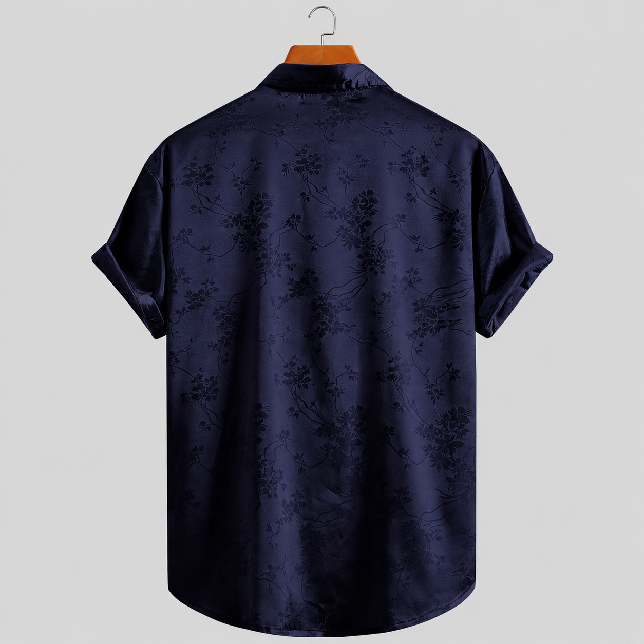 LAURENT MONACO | CHEMISE FLORALE SATINÉE POUR HOMMES