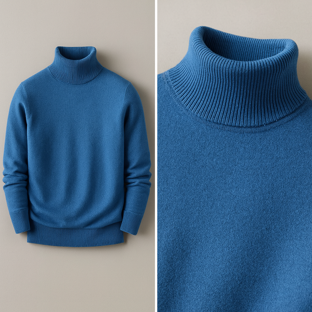 LAURENT MONACO | PULL À COL MONTANT POUR HOMME