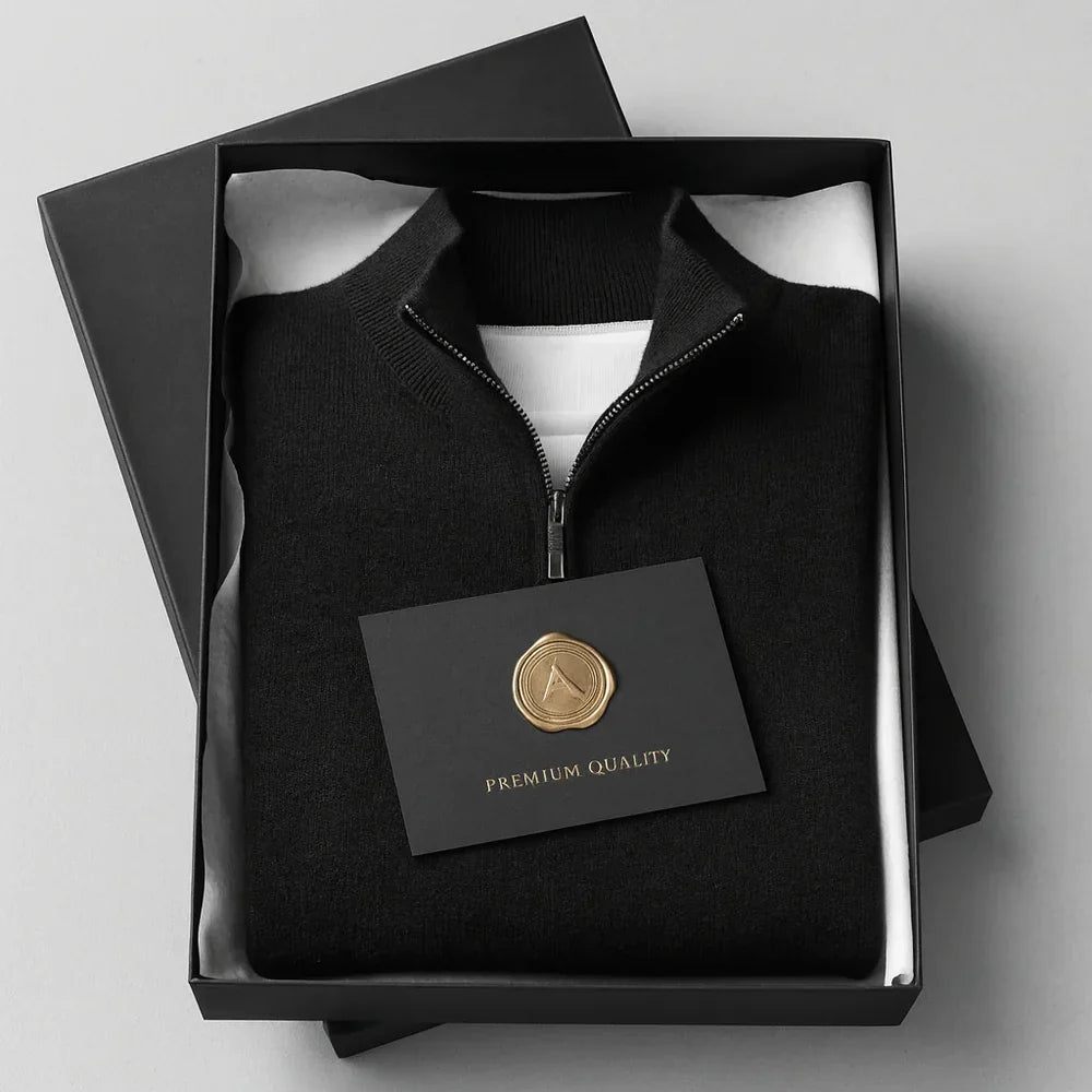 LAURENT MONACO | PULL ZIPPÉ POUR HOMME