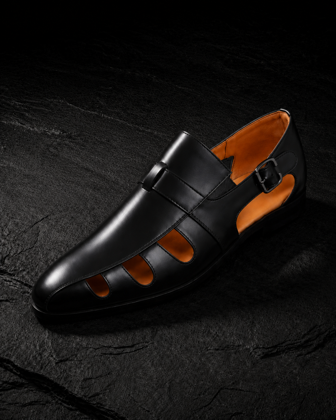 LAURENT MONACO | MOCASSINS À BOUCLES POUR HOMMES