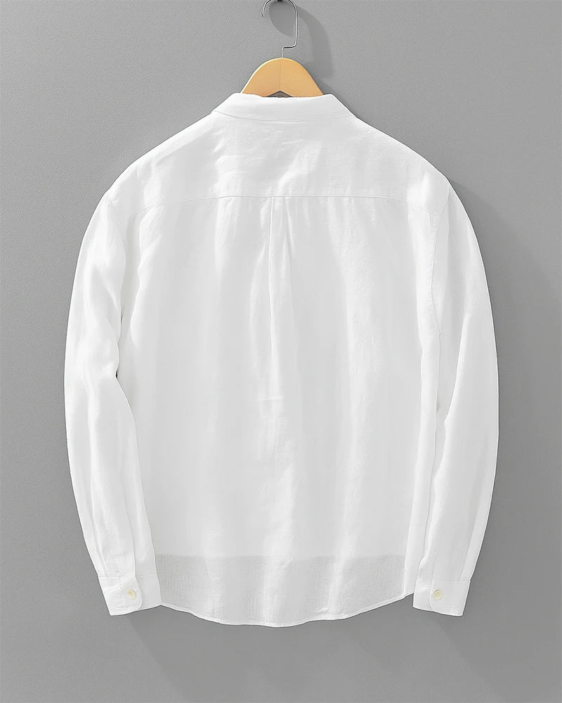 LAURENT MONACO | CHEMISE DEMI-PATTE BOUTONNÉE POUR HOMME