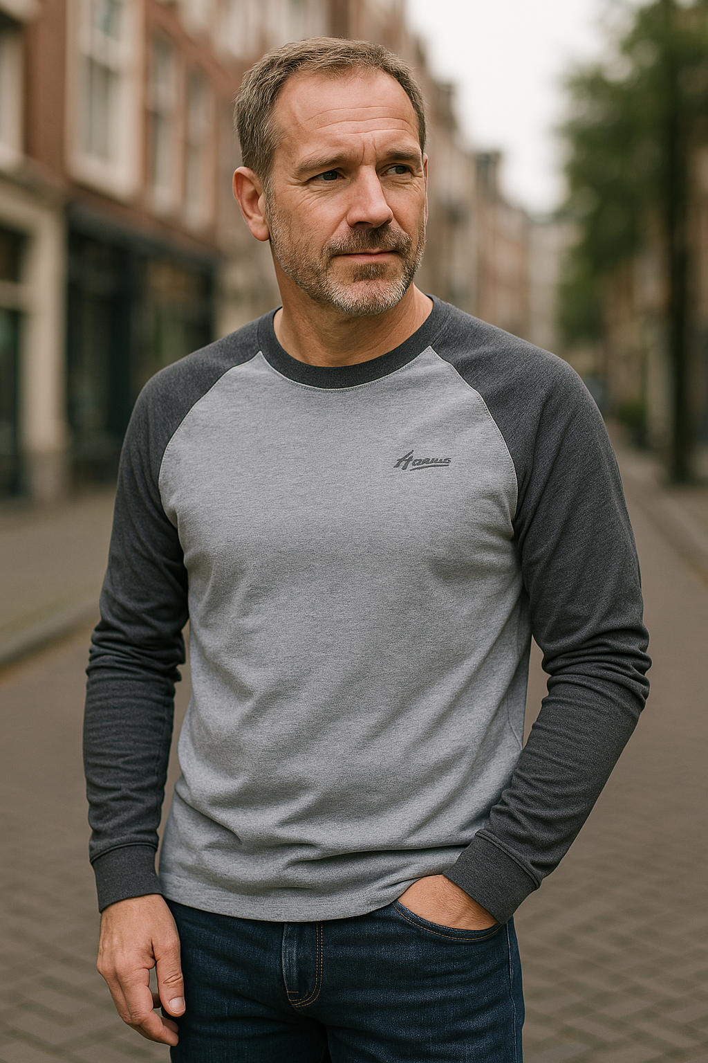 LAURENT MONACO | CHEMISE À MANCHES LONGUES SPORTIVE POUR HOMMES