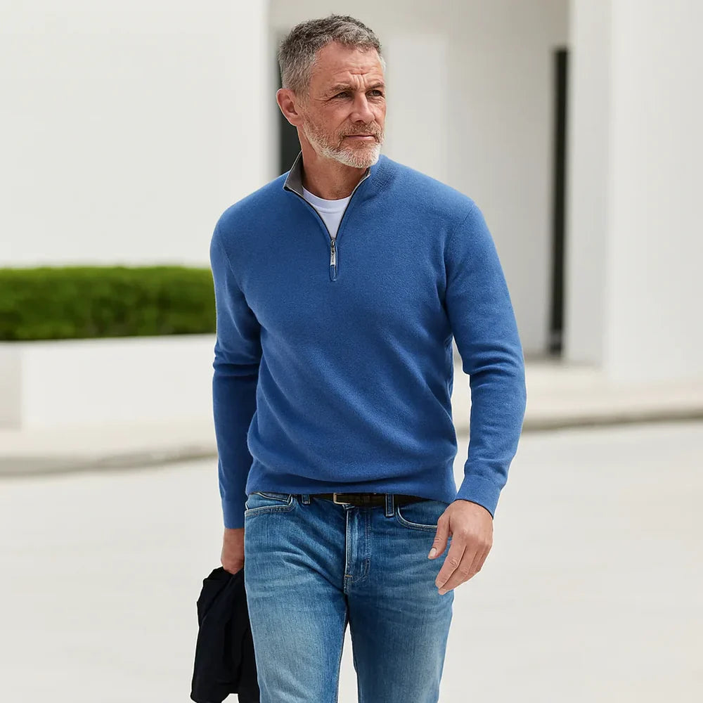 LAURENT MONACO | PULL ZIPPÉ POUR HOMME