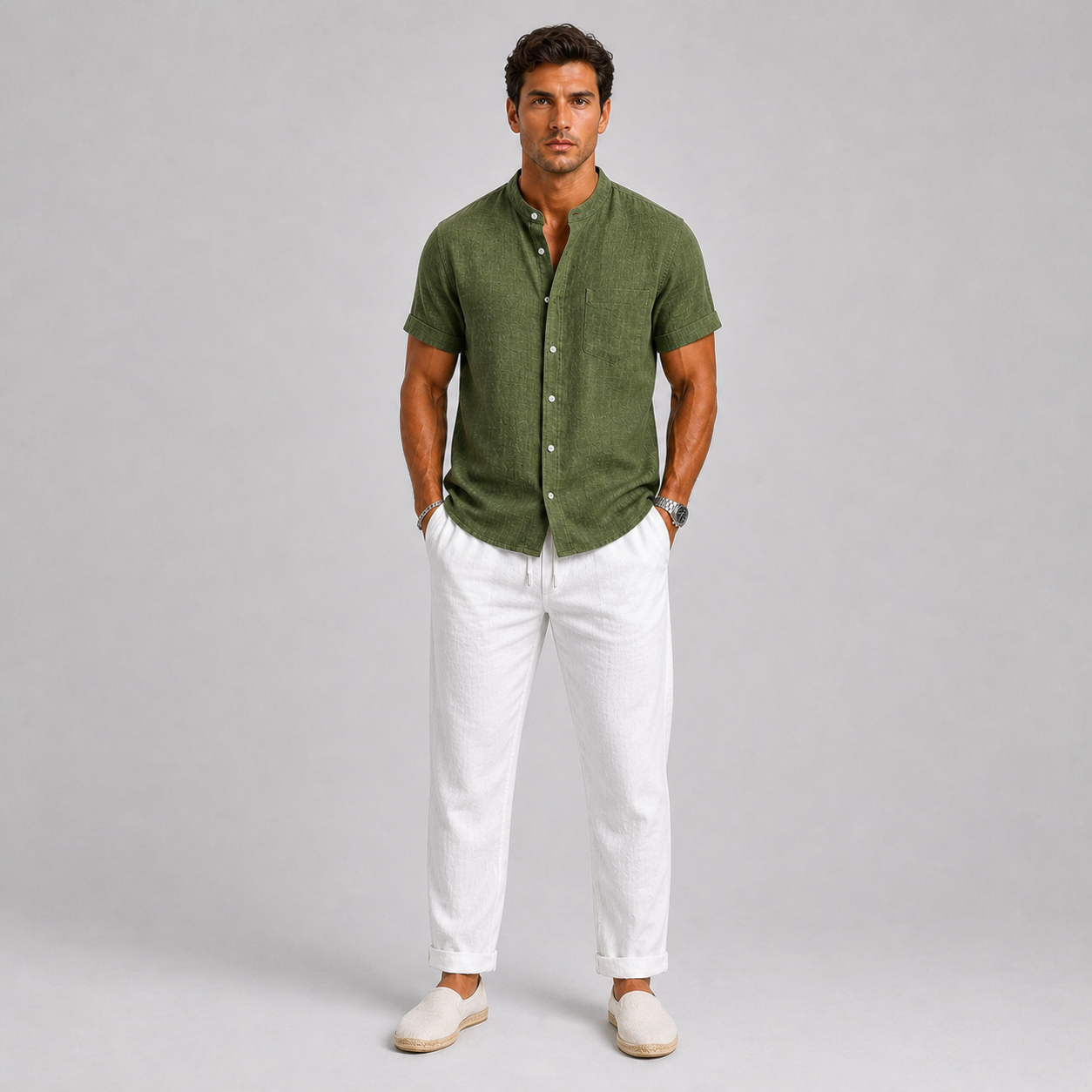LAURENT MONACO | ENSEMBLE DE LOISIRS MODERNE POUR HOMMES
