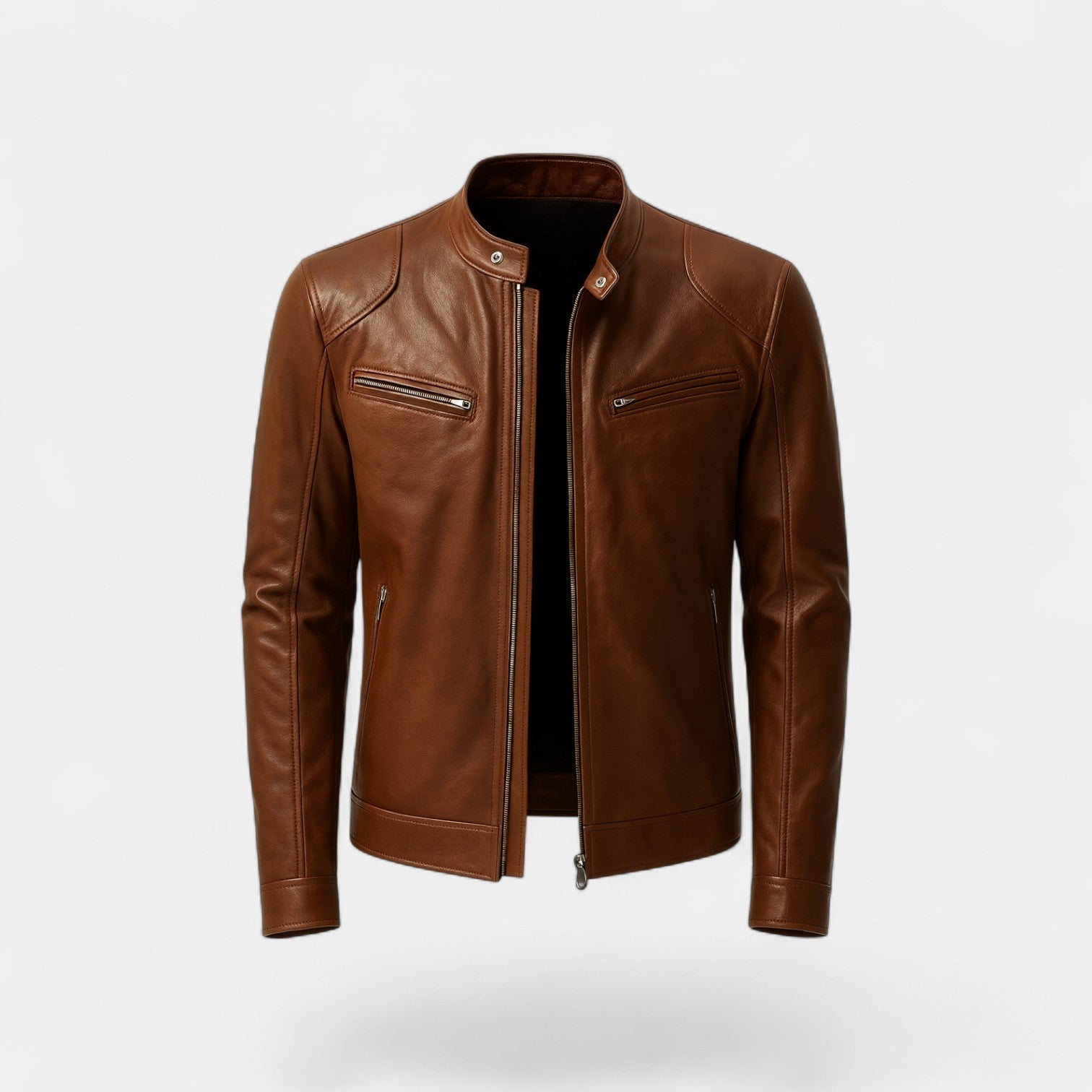 LAURENT MONACO | VESTE DE MOTARD AJUSTÉE POUR HOMMES