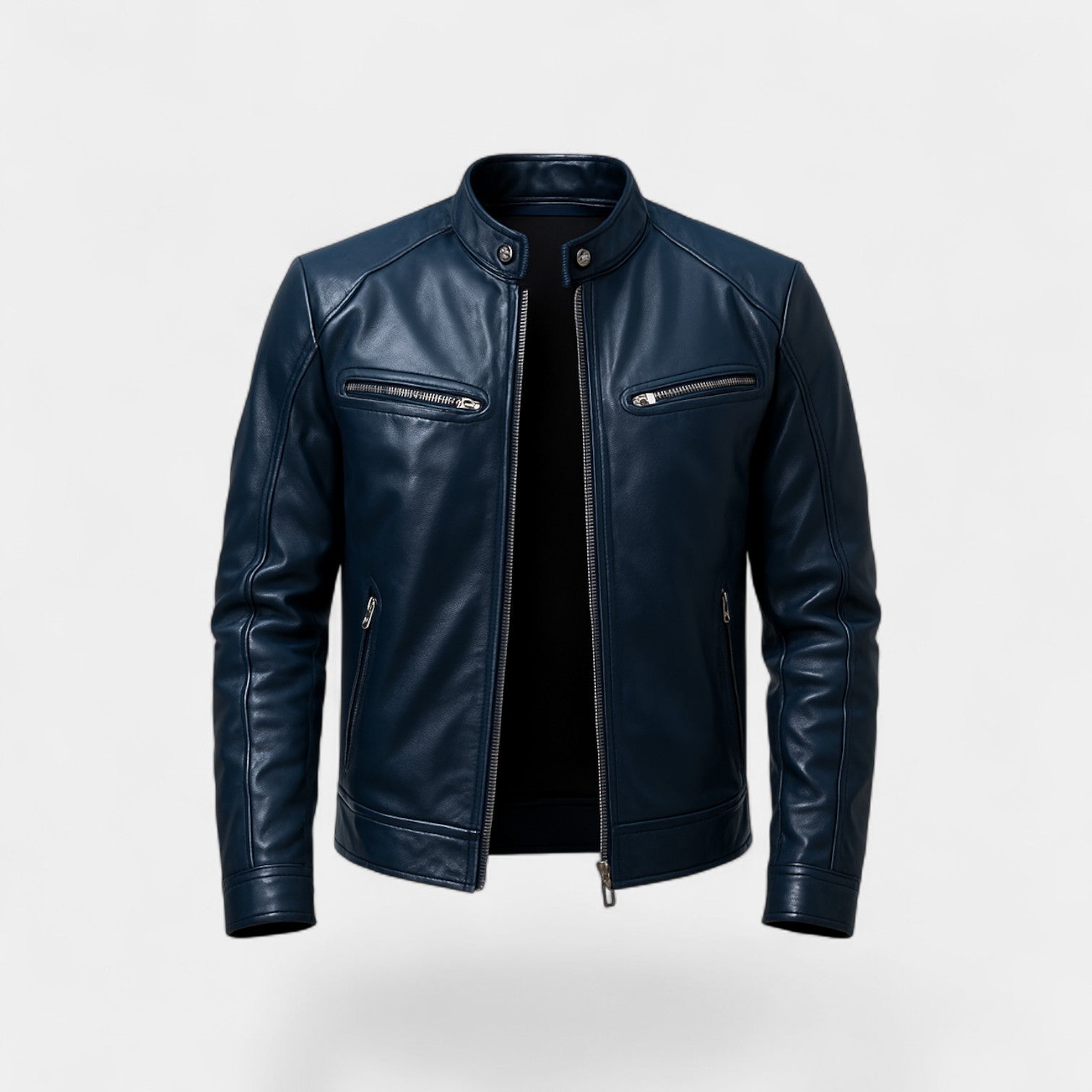 LAURENT MONACO | VESTE DE MOTARD AJUSTÉE POUR HOMMES