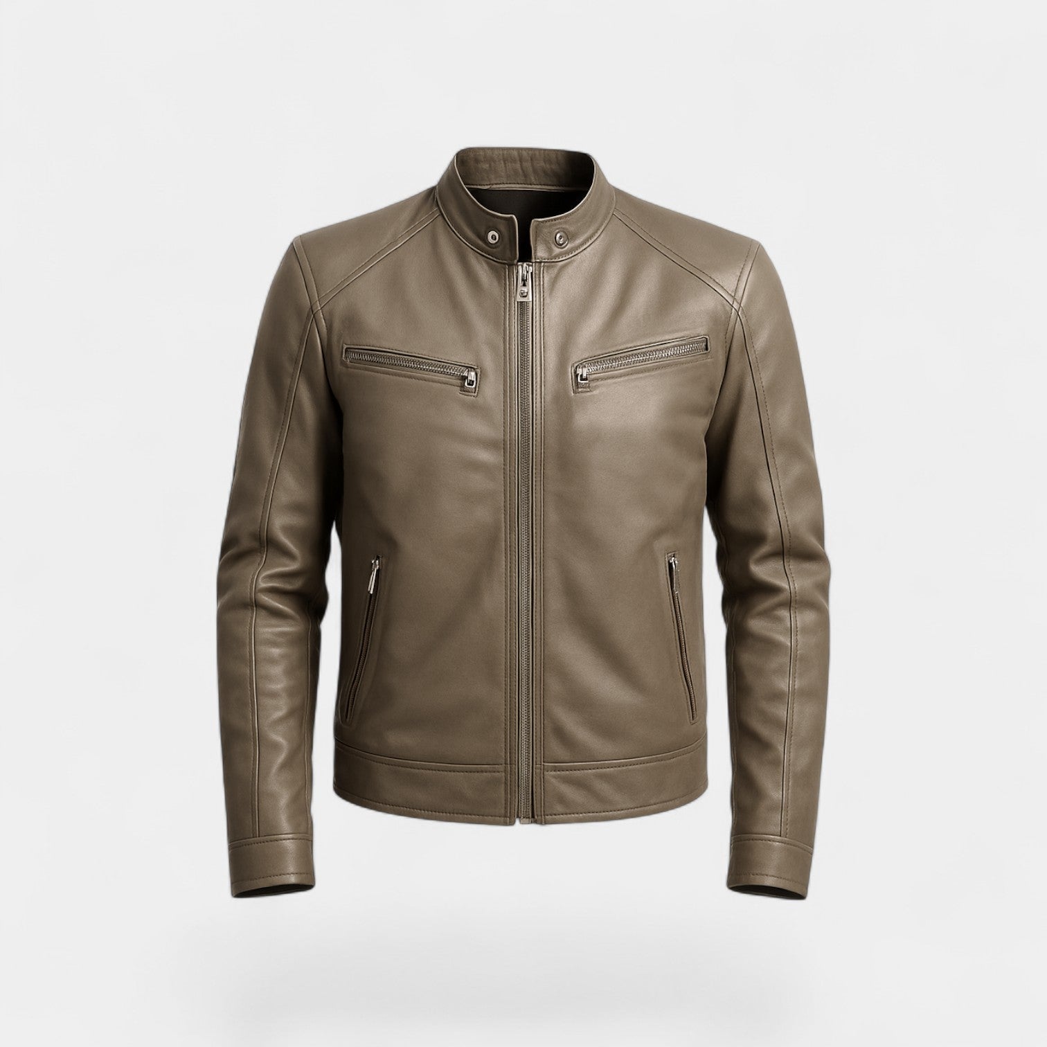 LAURENT MONACO | VESTE DE MOTARD AJUSTÉE POUR HOMMES