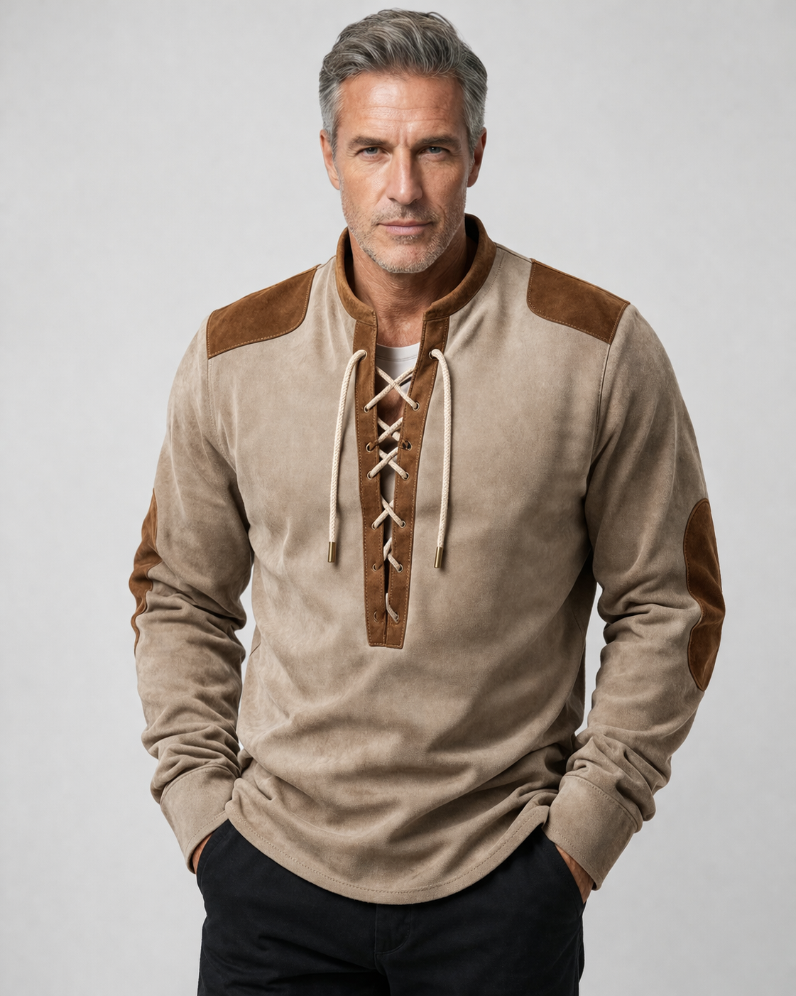 LAURENT MONACO | CHEMISE EN DENTELLE POUR HOMMES