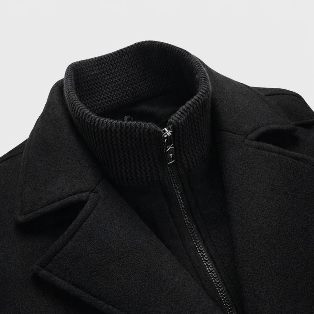 LAURENT MONACO | MANTEAU D'HIVER CLASSIQUE POUR HOMMES