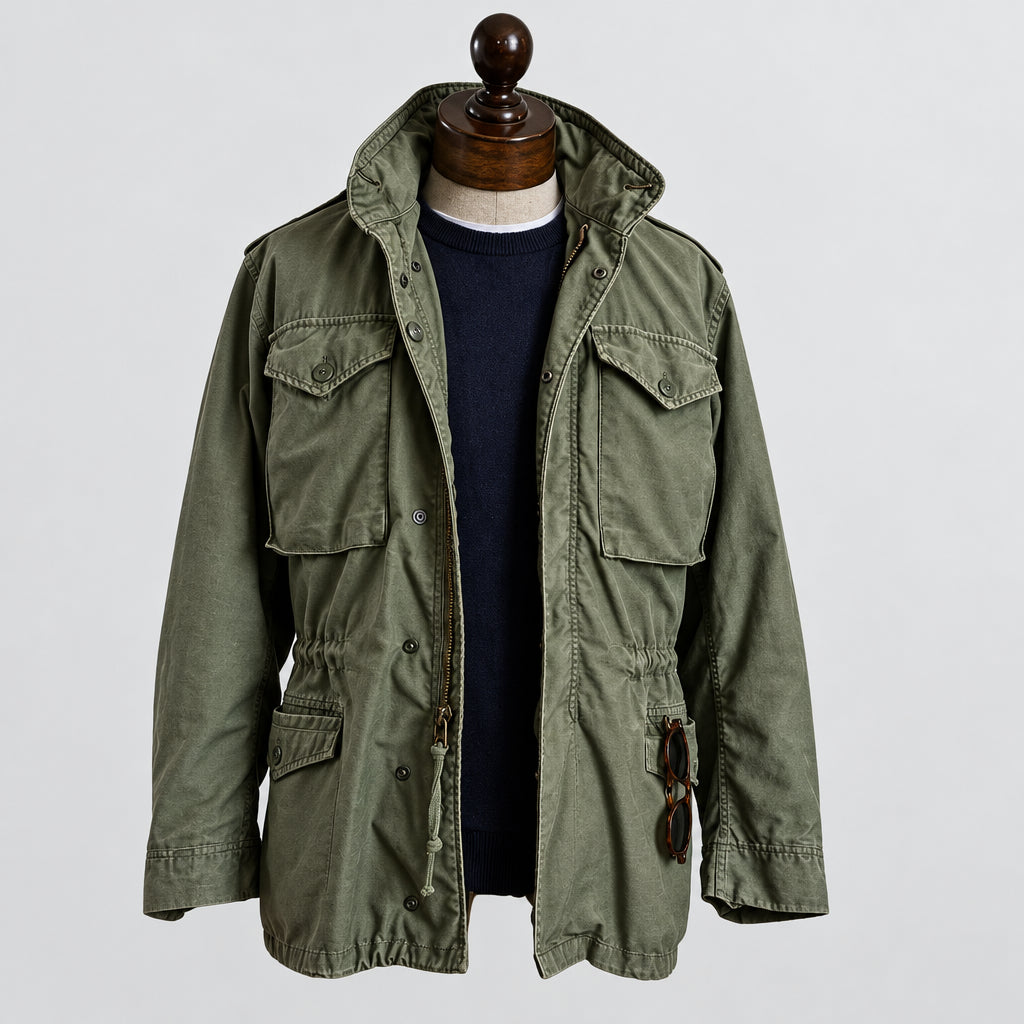 LAURENT MONACO | VESTE DE CAMPAGNE MILITAIRE POUR HOMMES