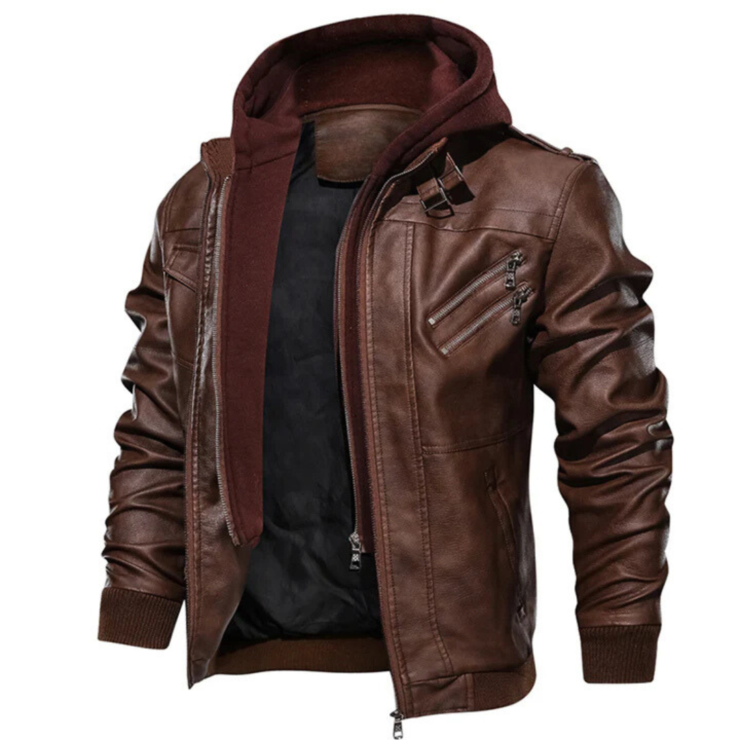 LAURENT MONACO | VESTE EN CUIR HERITAGE