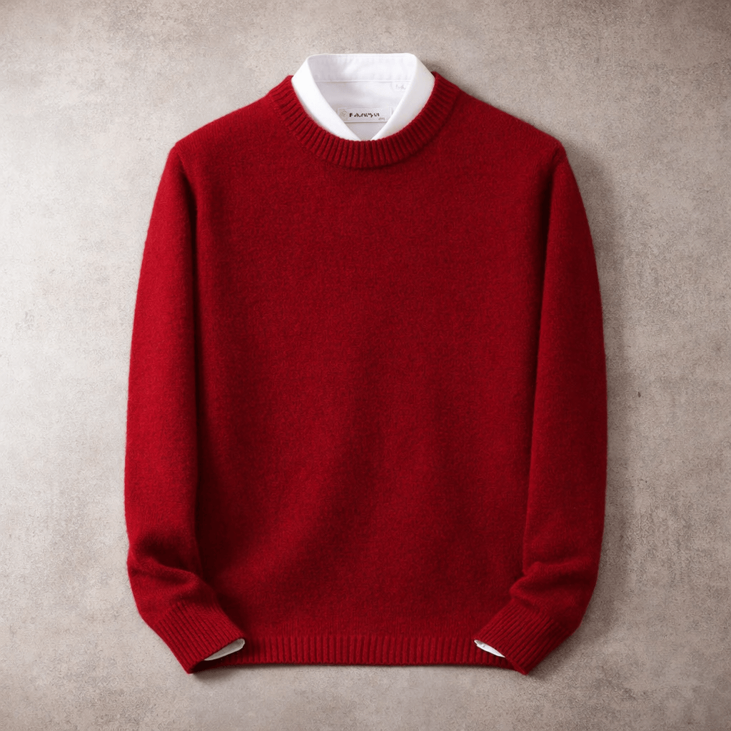 LAURENT MONACO | PULL À CÔTES CLASSIQUE POUR HOMMES