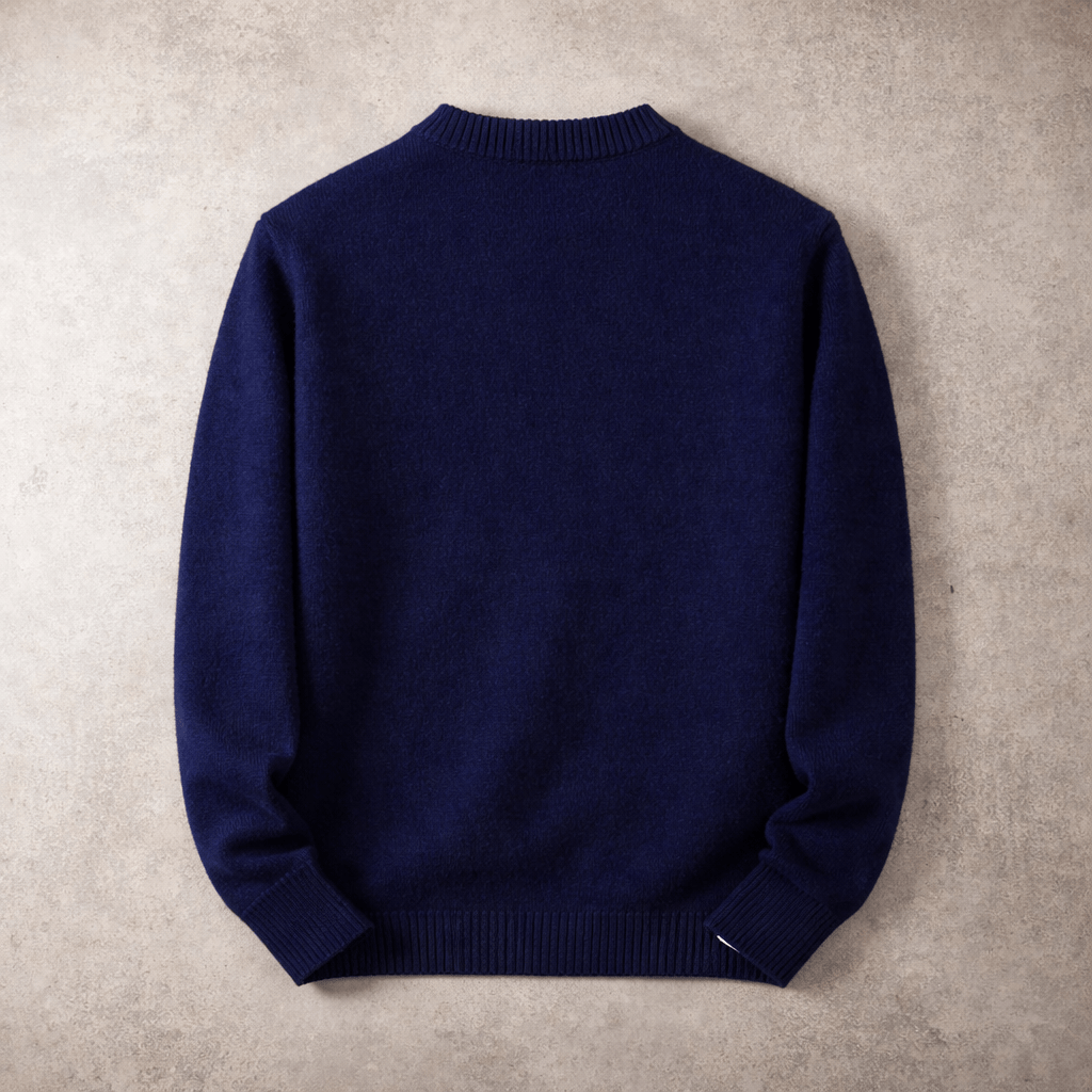 LAURENT MONACO | PULL À CÔTES CLASSIQUE POUR HOMMES