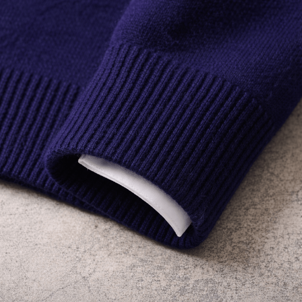 LAURENT MONACO | PULL À CÔTES CLASSIQUE POUR HOMMES