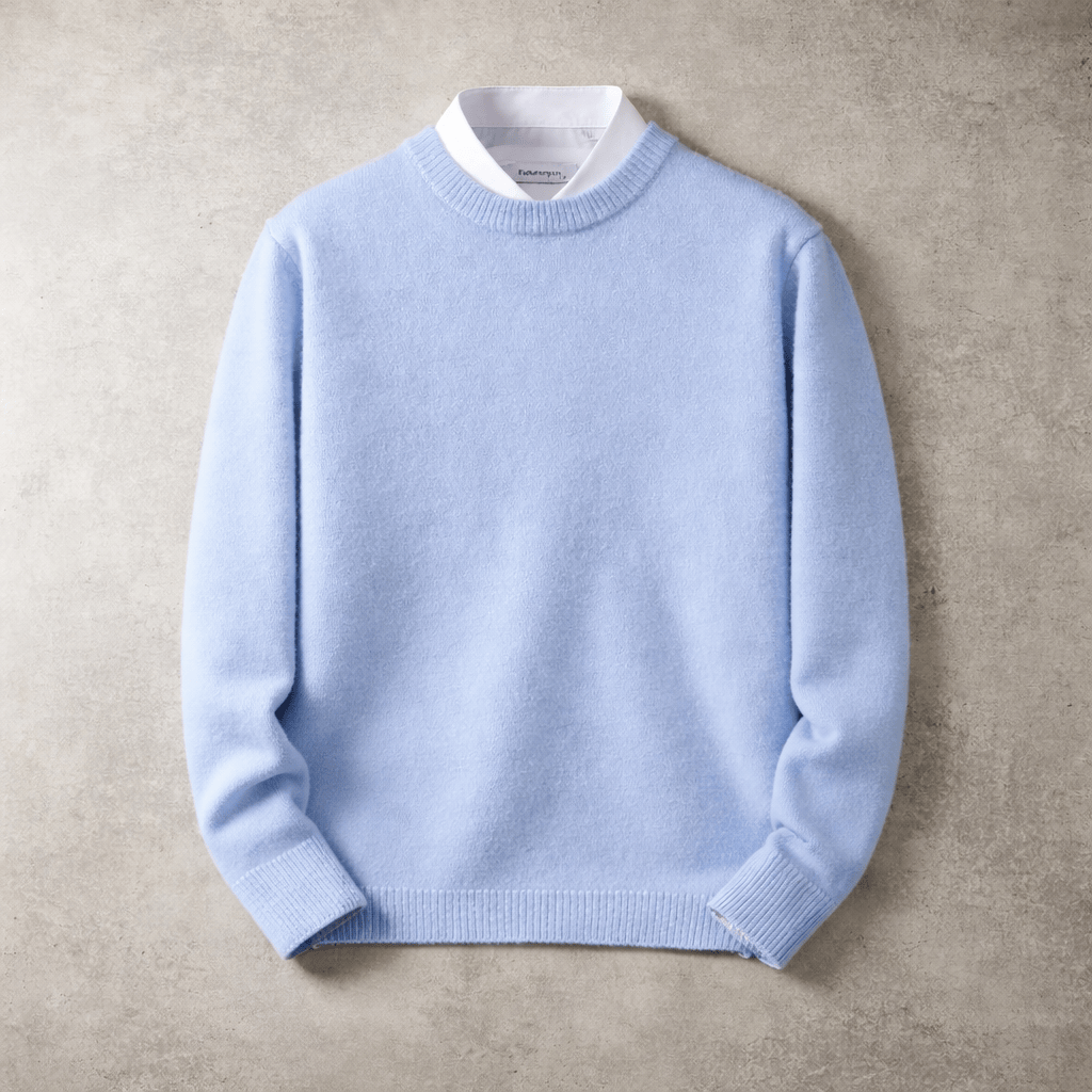 LAURENT MONACO | PULL À CÔTES CLASSIQUE POUR HOMMES