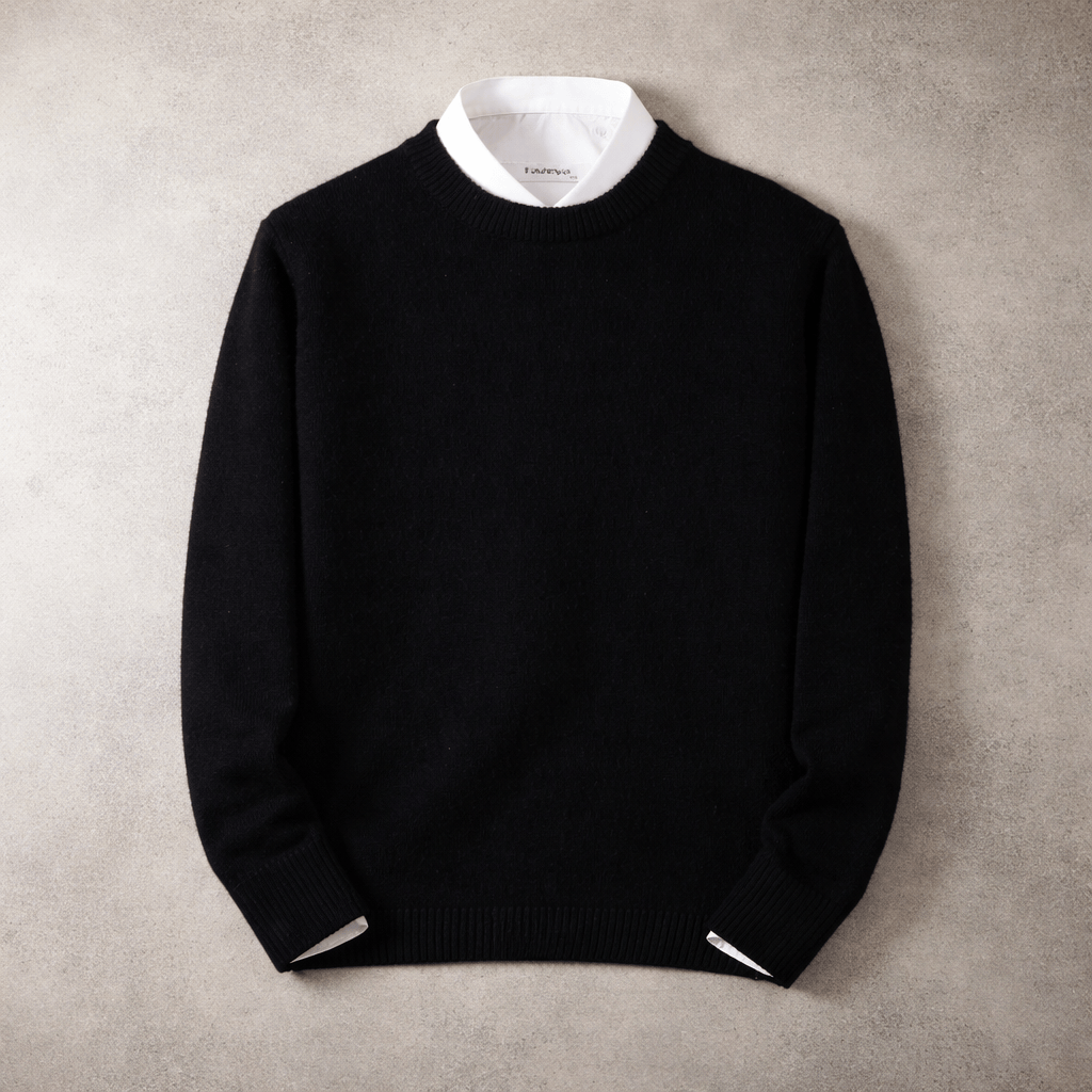 LAURENT MONACO | PULL À CÔTES CLASSIQUE POUR HOMMES