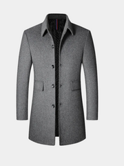 LAURENT MONACO | MANTEAU DE LAINE CLASSIQUE