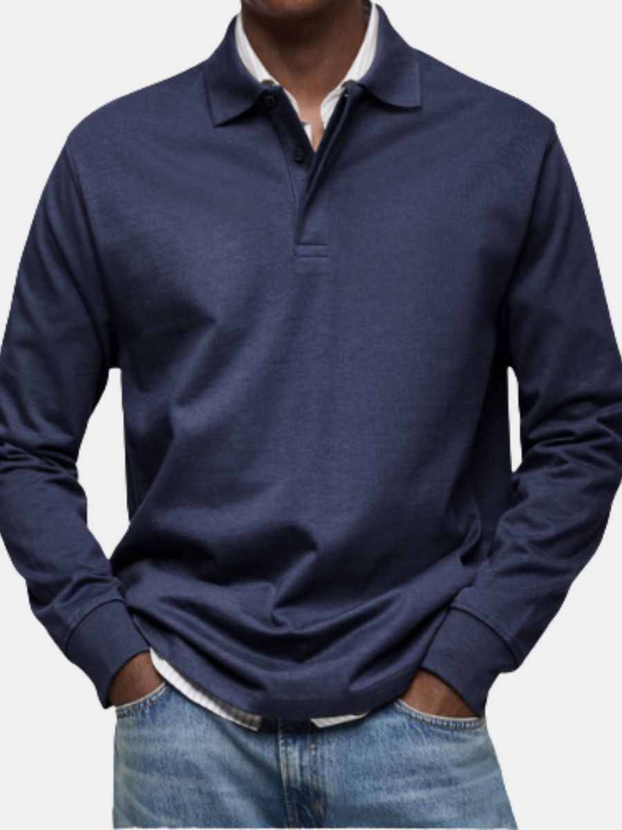 LAURENT MONACO | POLO IN COTONE TESSUTO