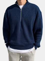 LAURENT MONACO | PULL DEMI ZIPPÉ MODERNE
