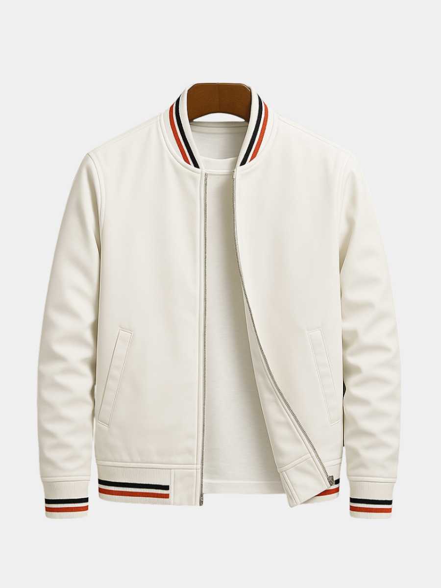 LAURENT MONACO | VESTE BOMBARDIER ÉLÉGANTE