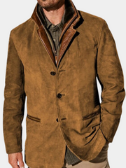 LAURENT MONACO | VESTE VINTAGE À COL DROIT