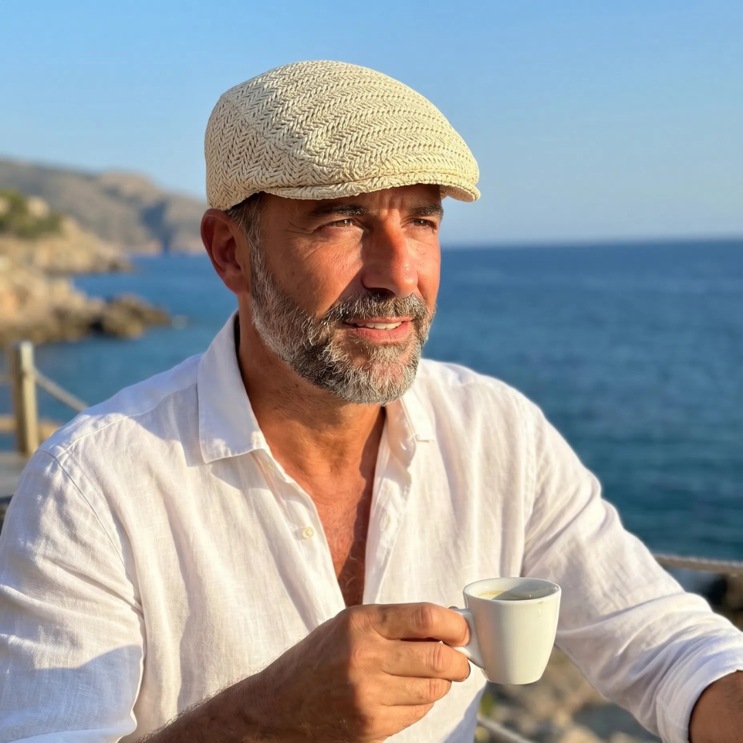 LAURENT MONACO | CASQUETTE PAILLE ÉTÉ POUR LES HOMMES