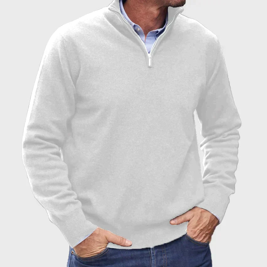 LAURENT MONACO | PULL AVEC ZIP POUR HOMME