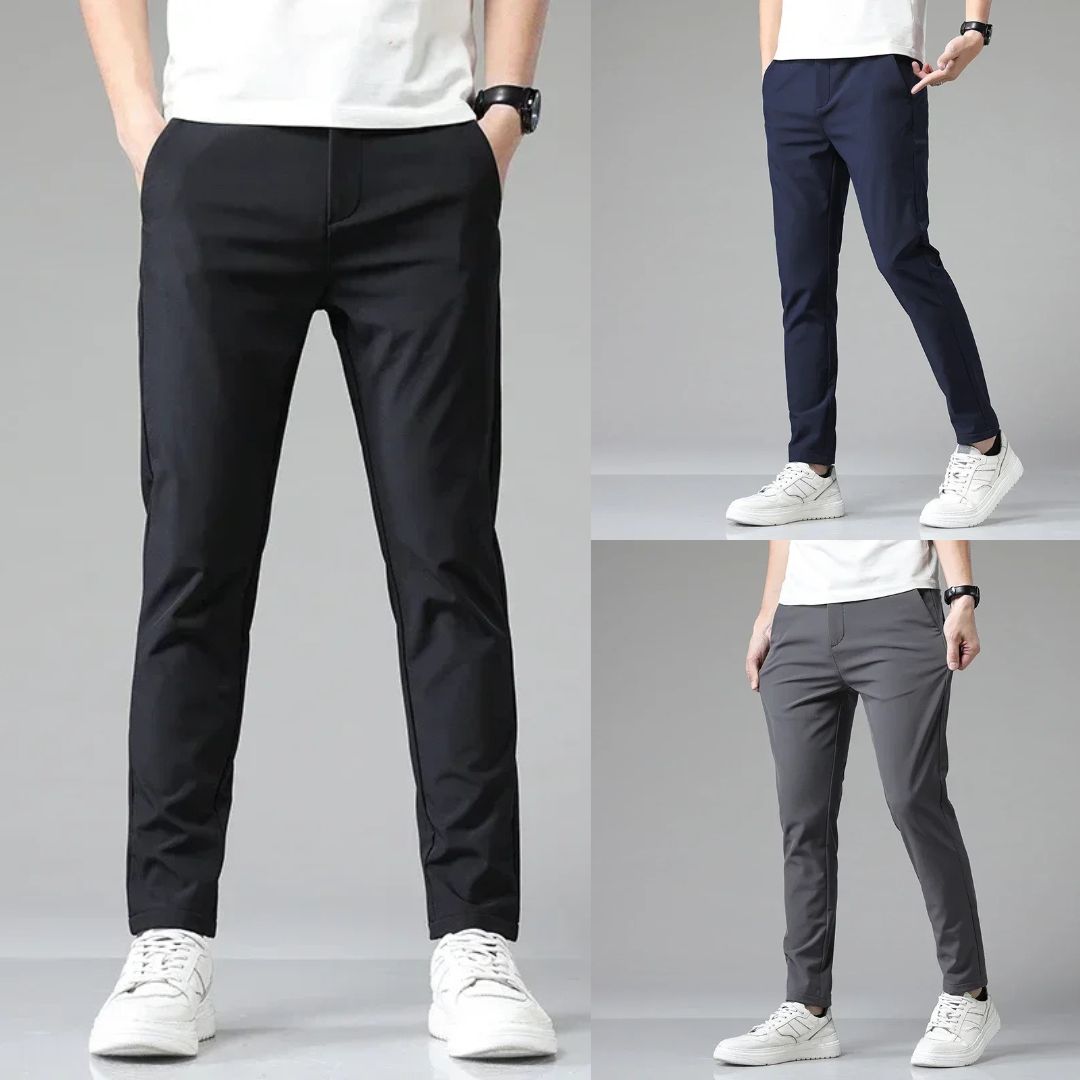 LAURENT MONACO | PANTALONS SLIM DE STYLE URBAIN POUR HOMMES