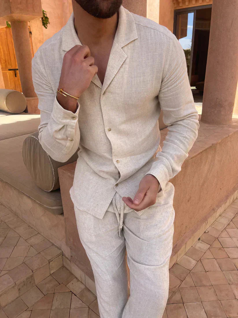 LAURENT MONACO | ENSEMBLE LIN POUR HOMME