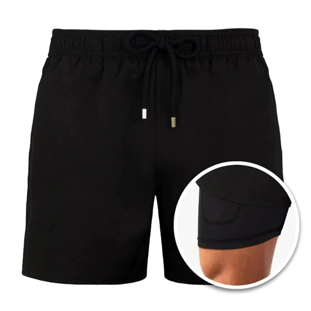 LAURENT MONACO | SHORT DE BAIN SECHAGE RAPIDE POUR HOMMES