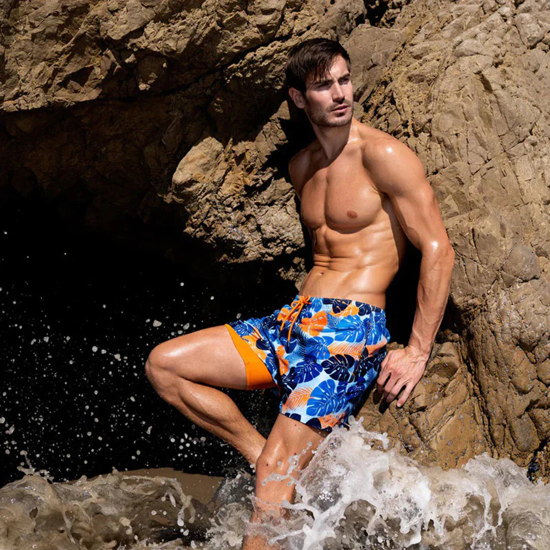 LAURENT MONACO | SHORT DE BAIN SECHAGE RAPIDE POUR HOMMES
