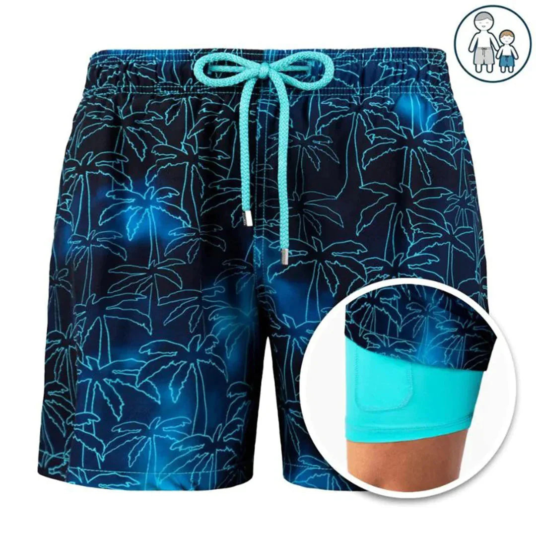LAURENT MONACO | SHORT DE BAIN SECHAGE RAPIDE POUR HOMMES