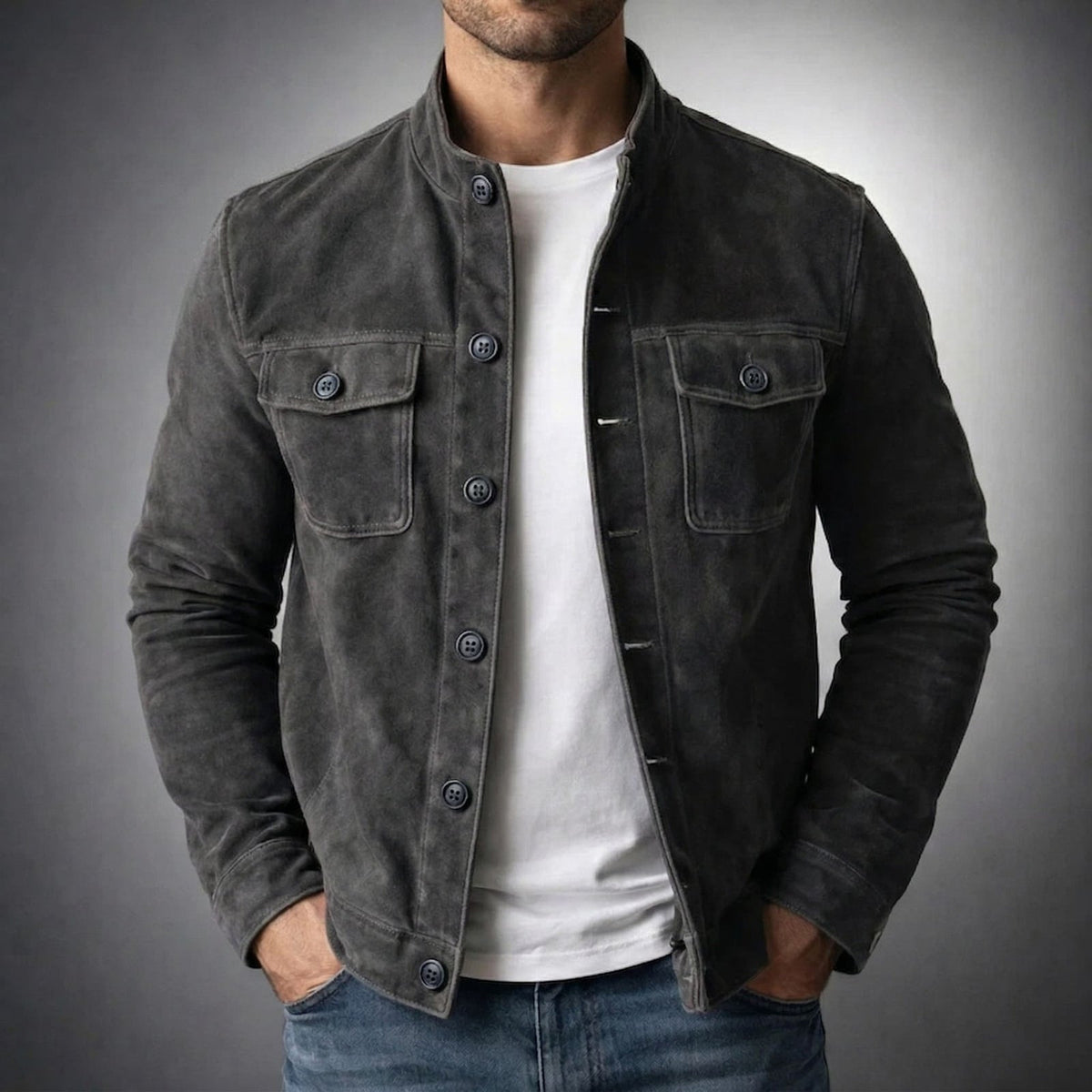 LAURENT MONACO | VESTE À BOUTONS POUR HOMMES