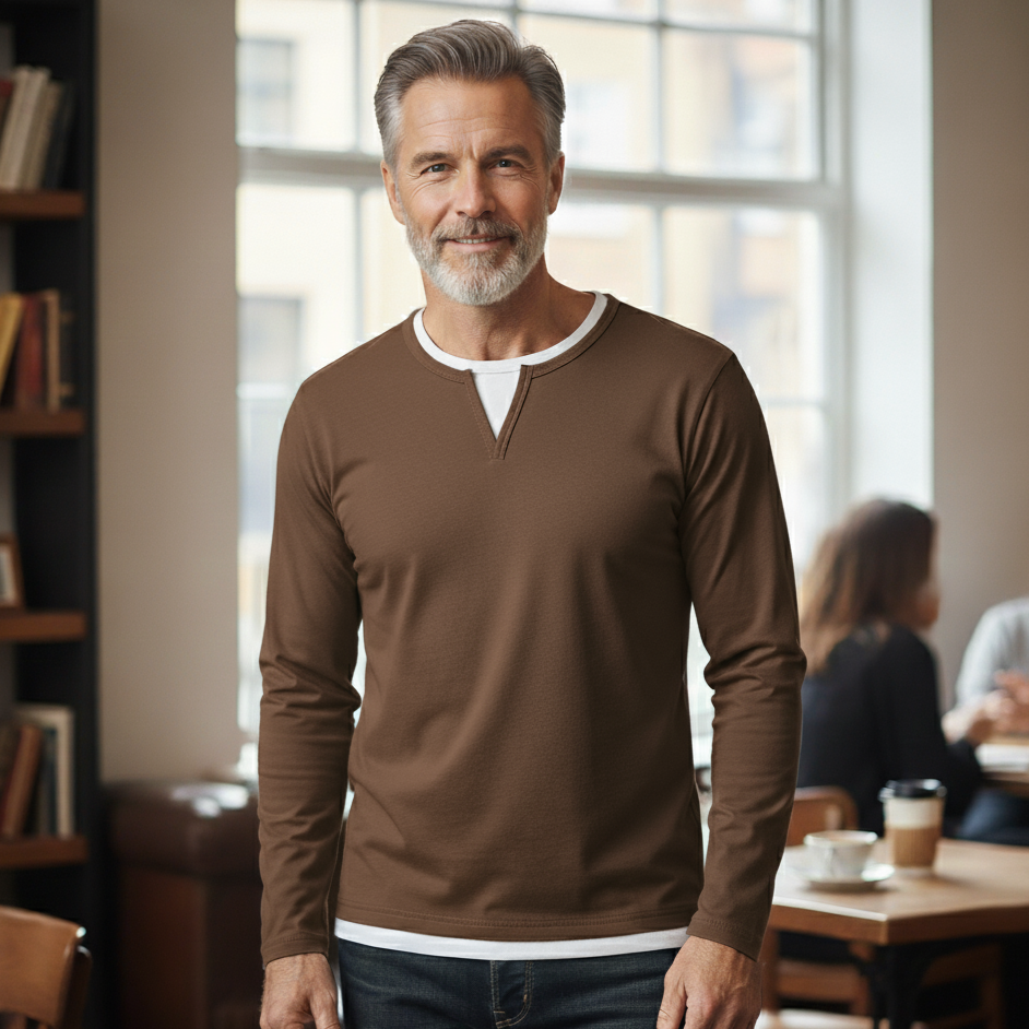 LAURENT MONACO | MAILLE COL V PREMIUM