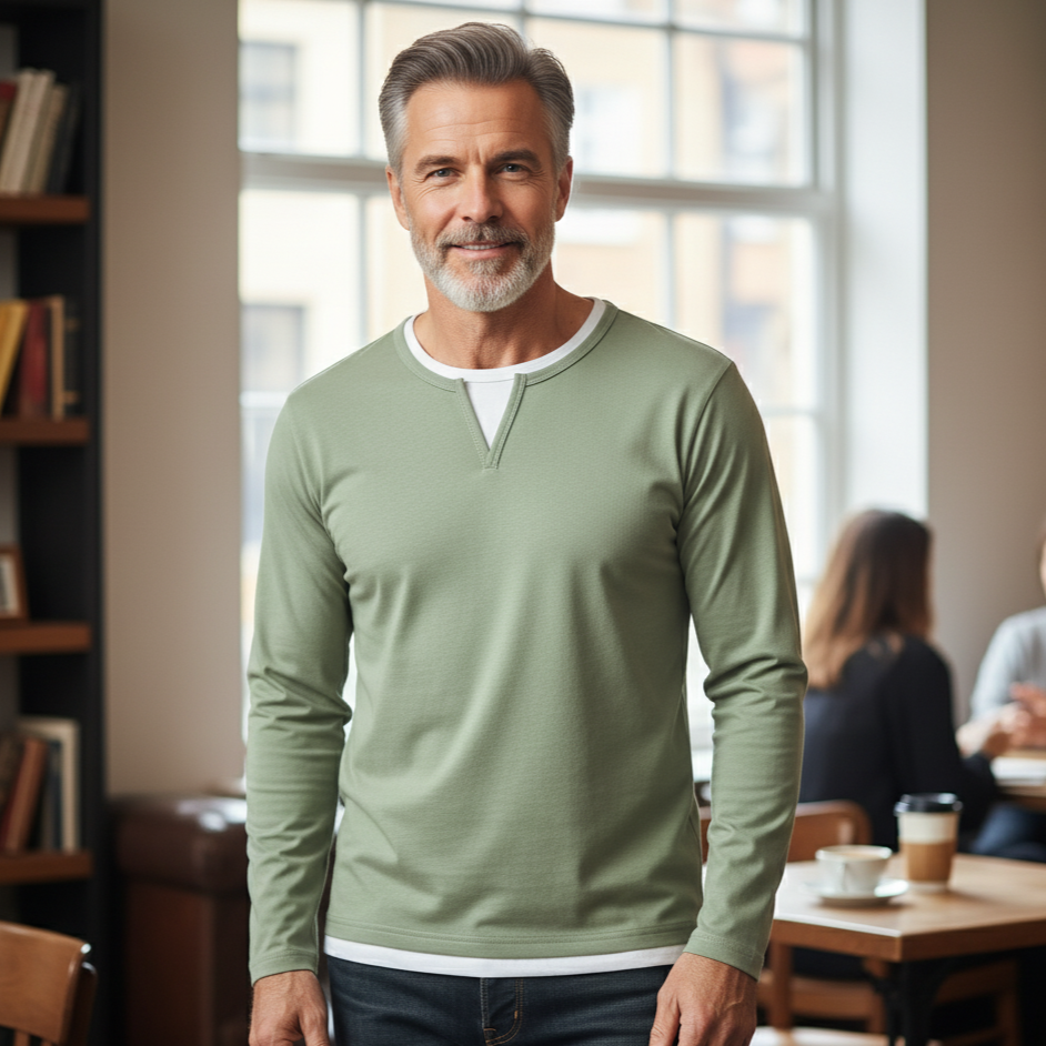 LAURENT MONACO | MAILLE COL V PREMIUM