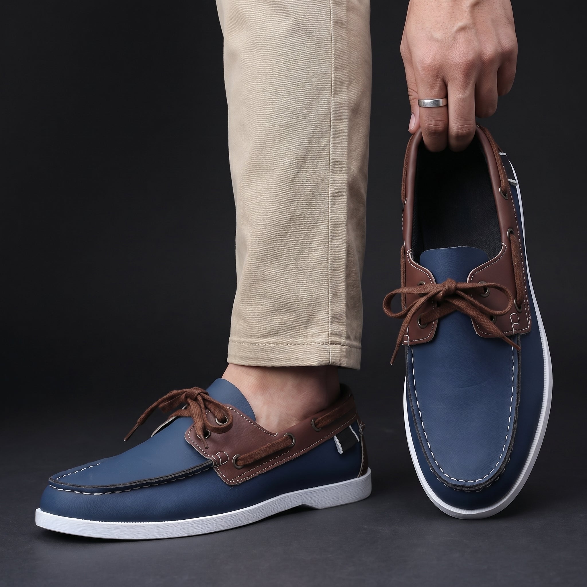 LAURENT MONACO | CHAUSSURES DE BATEAU CLASSIQUES POUR HOMMES