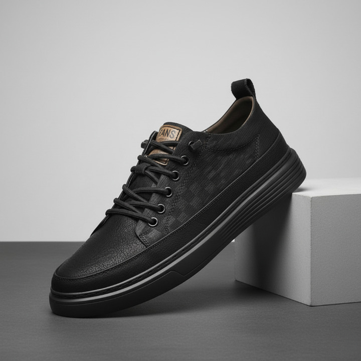 LAURENT MONACO | BASKETS EN CUIR POUR HOMME