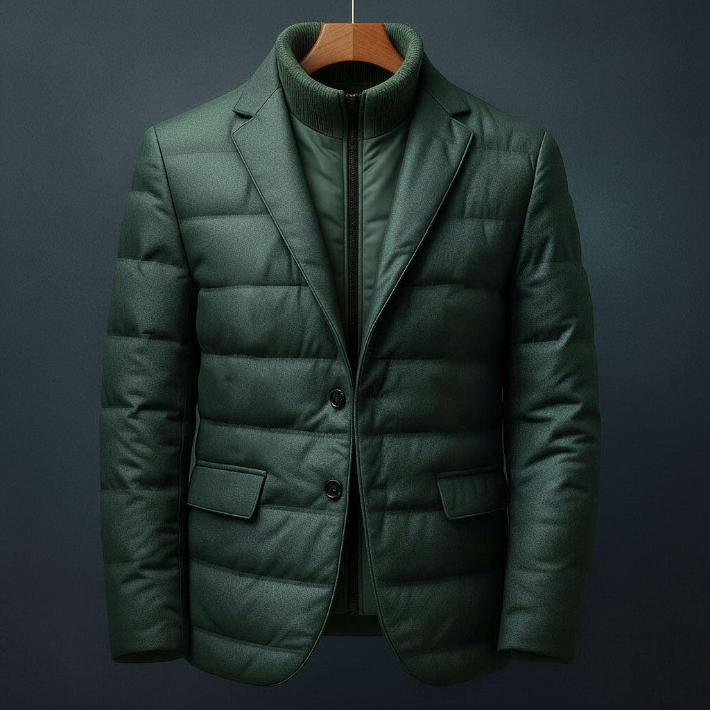 LAURENT MONACO | VESTE HYBRIDE MATELASSÉE POUR HOMME